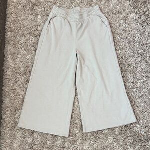 Danskin Women's Cream Wide-Leg Pants